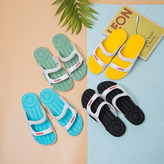 Slippers women's summer fashion outer wear Korean style personality outdoor trend 2022 new sandals beach flip flops wholesale 