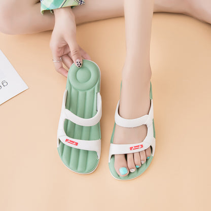 Slippers women's summer fashion outer wear Korean style personality outdoor trend 2022 new sandals beach flip flops wholesale 