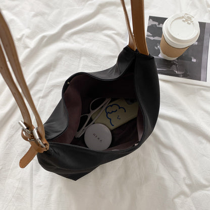 Bags for Women 2021 Autumn and Winter New Korean Style Versatile Women's Shoulder Tote Bag Large Capacity Canvas Handbag 