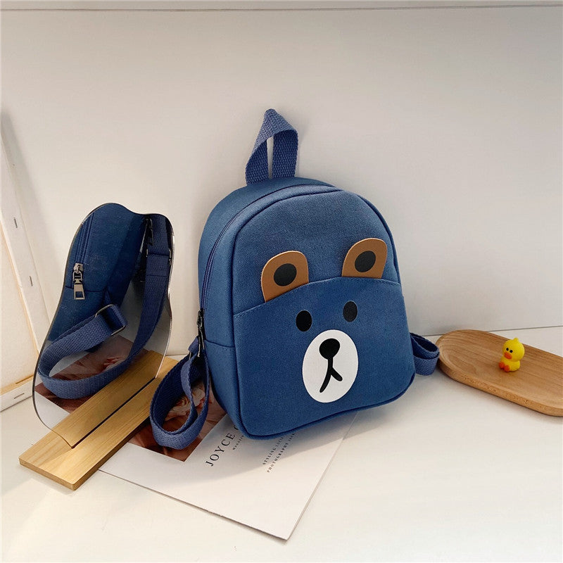 Children's Bags 2021 New Cartoon Boy Backpack Cartoon Cute Girl Backpack Baby Kindergarten School Bag 