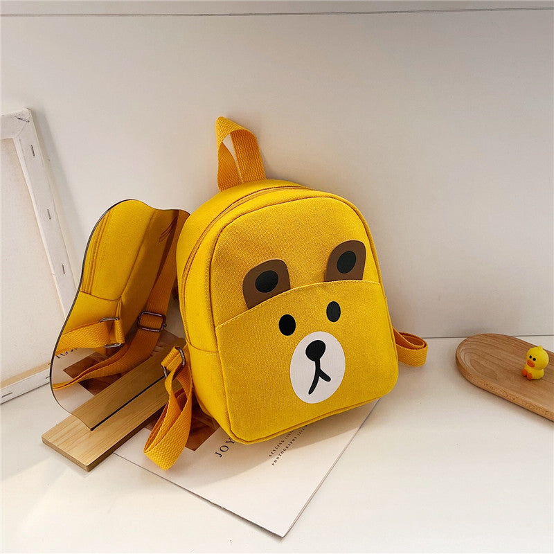 Children's Bags 2021 New Cartoon Boy Backpack Cartoon Cute Girl Backpack Baby Kindergarten School Bag 