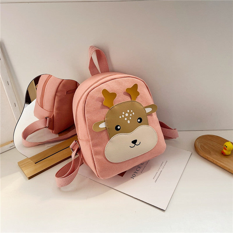 Children's Bags 2021 New Cartoon Boy Backpack Cartoon Cute Girl Backpack Baby Kindergarten School Bag 