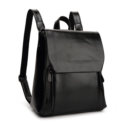 2023 new pu backpack women's bag Korean version trendy fashion casual easy-to-wear backpack women's bag wholesale dropshipping 