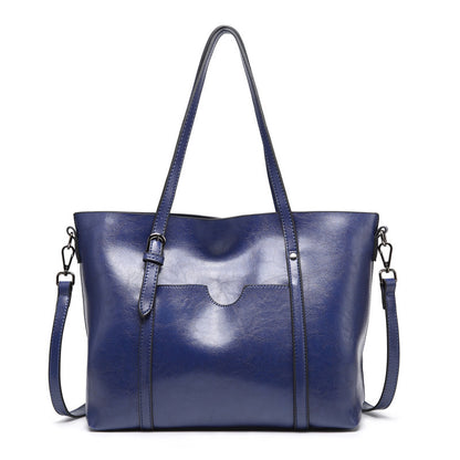 European and American trendy bags, new retro tote bags, 2023 new handbags, single shoulder crossbody large bags, foreign trade women's bags 