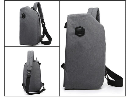 ozuko new chest bag men's sports casual shoulder bag men's single shoulder crossbody small bag factory direct sale