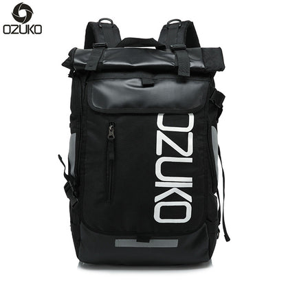 Trendy brand schoolbag college student business Oxford cloth computer backpack men's casual men's backpack backpack 