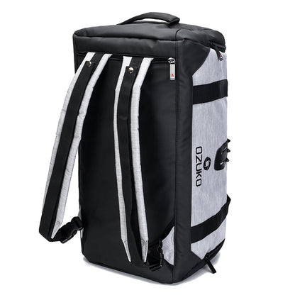 ozuko new business trip bag cross-border waterproof travel backpack outdoor portable fitness yoga sports bag 
