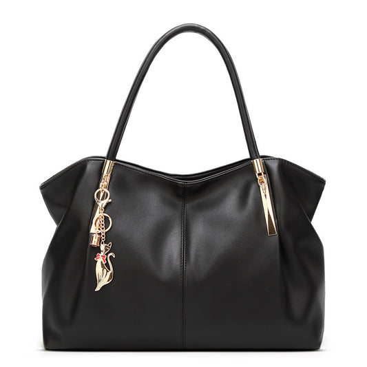 Factory direct supply of 2023 new women's leather bags, elegant, lightweight, large-capacity tote bags, women's bags 