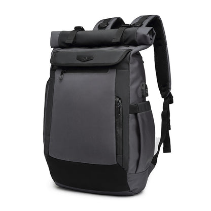ozuko Korean style student backpack business travel laptop backpack outdoor leisure waterproof backpack for men 