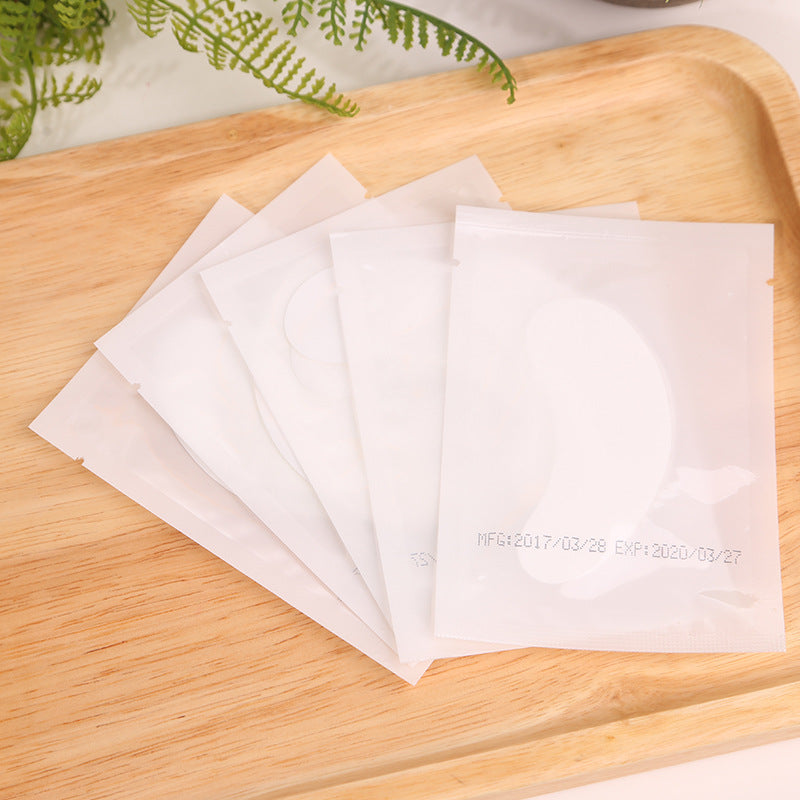 Eyelash grafting eye patch wholesale thin transparent eye patch moisturizing hydrogel eyelash transplant isolation eye patch paper 
