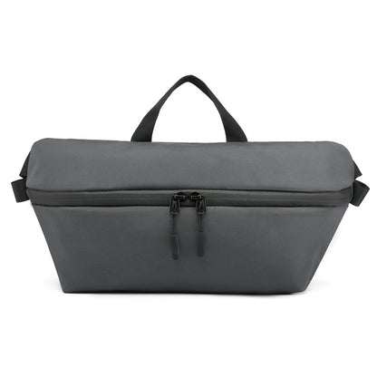 ozuko new camouflage mobile phone waist bag men's fashion sports shoulder bag men's trendy casual crossbody bag chest bag 
