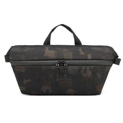 ozuko new camouflage mobile phone waist bag men's fashion sports shoulder bag men's trendy casual crossbody bag chest bag 