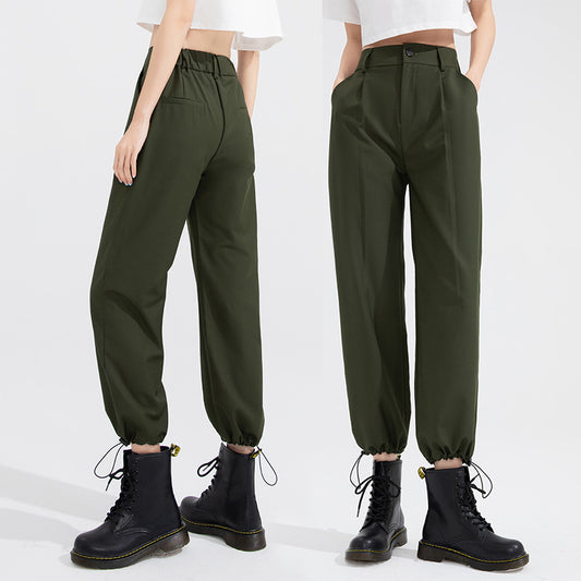 【138】Spring women's climbing women's trousers nine-point tooling women's trousers summer casual pants sports outdoor clothing 