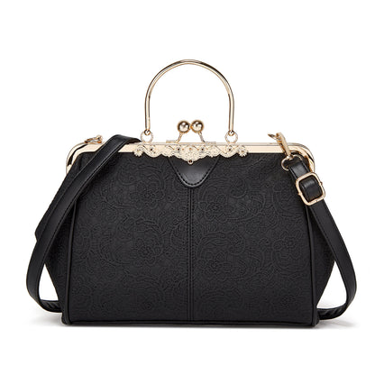 Factory ready-made women's bags 2023 new women's handbags fashion crossbody clip bag European and American Spanish women's bags trendy 