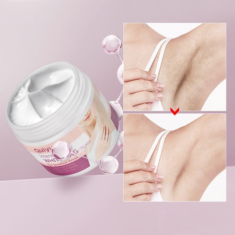 Cross-border QUIYUM Intensive Whitening Cream Underarm Cream 30g Hydrating Moisturizing Body Lotion 