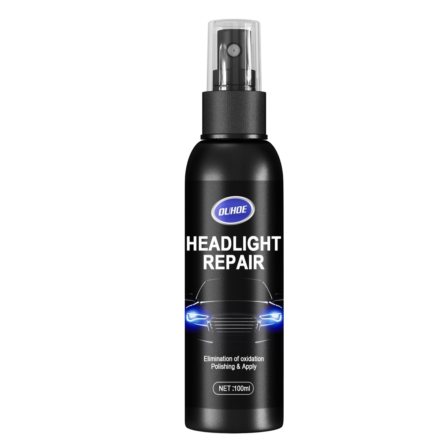 OUHOE Car Light Repair Spray Car Headlight Shade Scratch Polishing Car Headlight Repair Renovation Repair Agent 