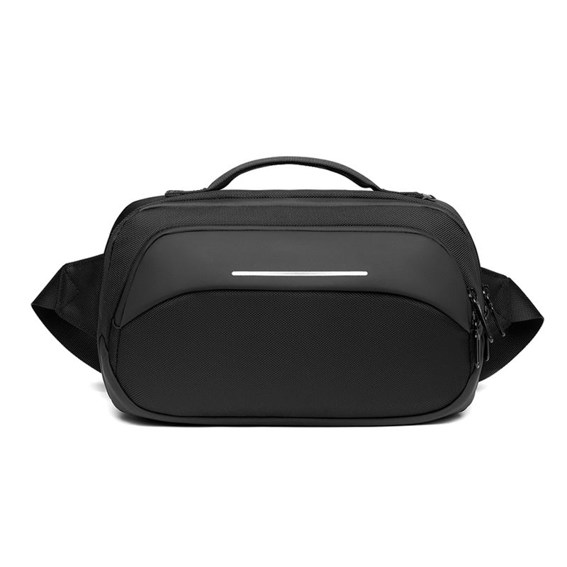 Ozuko new men's waist bag wholesale camouflage waterproof crossbody bag large capacity business men's crossbody chest bag