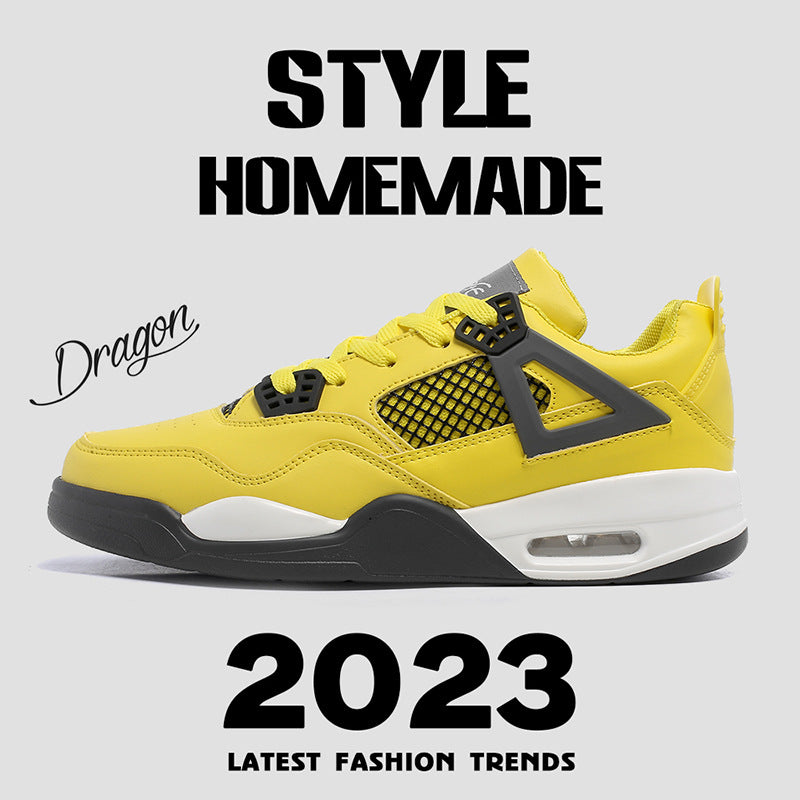 2023新款老爹鞋ins百搭情侣运动厚底增高复古休闲鞋小众自制板鞋