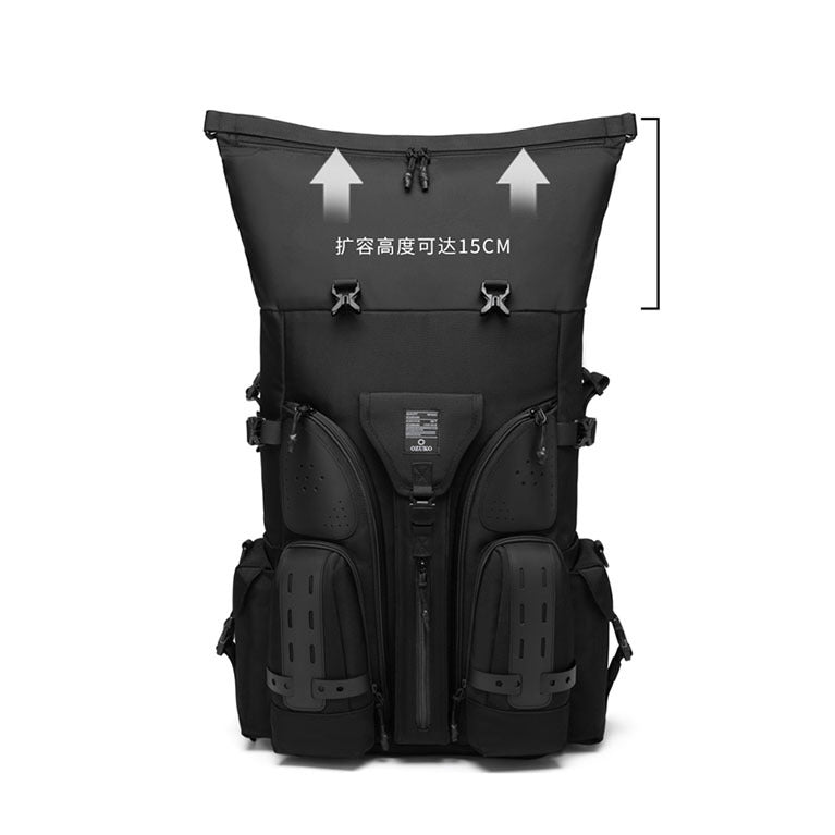 ozuko's new waterproof tactical backpack outdoor trendy men's backpack shoulder large capacity travel baseball bag