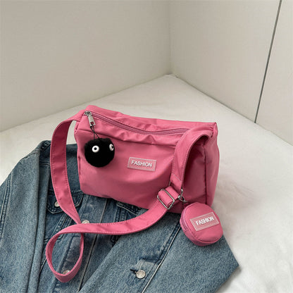 Bags for Women 2023 New Autumn and Winter Trendy Korean Version Large Capacity Crossbody Bag Casual Versatile Fashion Lightweight Oxford Bag 