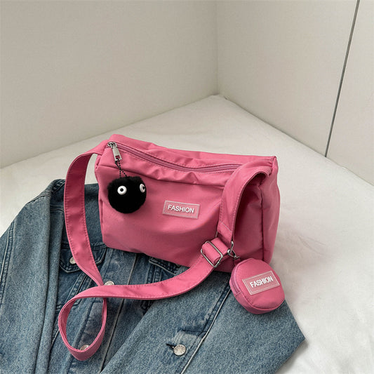 Bags for Women 2023 New Autumn and Winter Trendy Korean Version Large Capacity Crossbody Bag Casual Versatile Fashion Lightweight Oxford Bag 