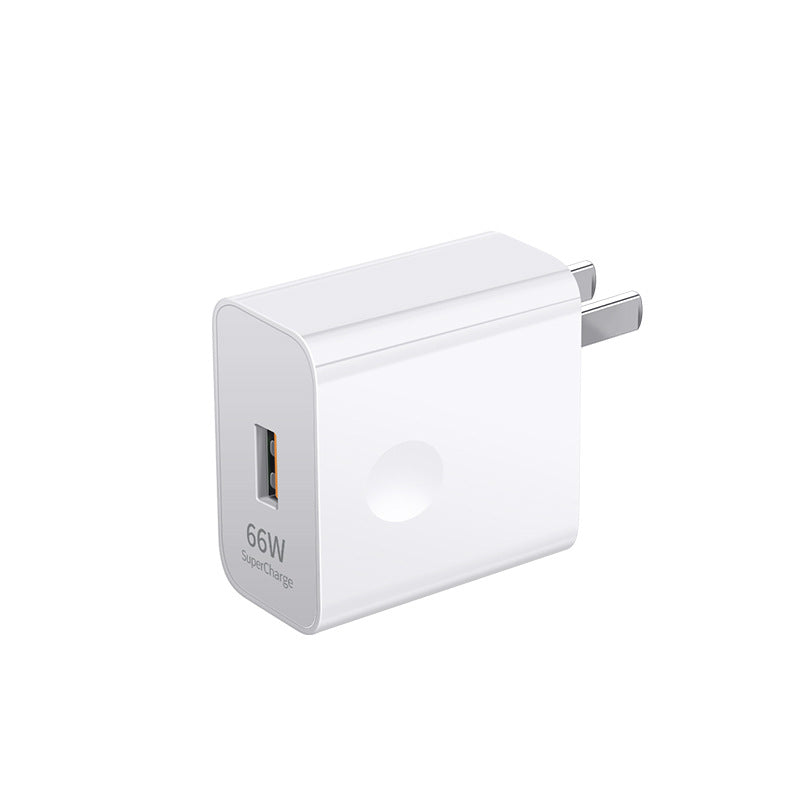 力拓66W套装全兼容QC4.0闪充适用安卓iPhone手机快充电头器数据线