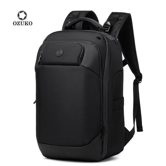 ozuko business backpack men's fashionable travel backpack college student waterproof backpack computer bag 
