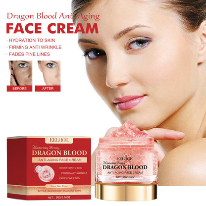 EELHOE Dragon Blood Moisturizing Cream fades fine lines, tenderizes pores, moisturizes, brightens and tightens skin 
