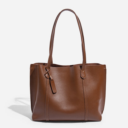 Simple Large Capacity Bag Women's Bag 2020 New Trendy Fashion Popular Shoulder Handbag Internet Celebrity Handheld Tote Bag 