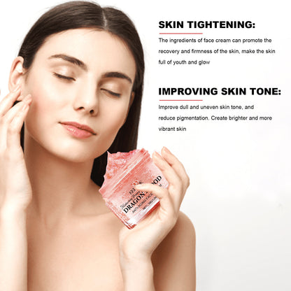 EELHOE Dragon Blood Moisturizing Cream fades fine lines, tenderizes pores, moisturizes, brightens and tightens skin 