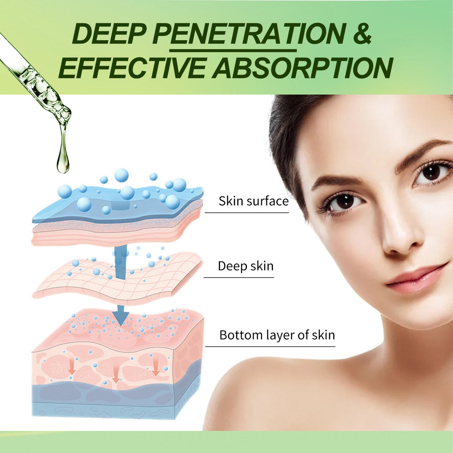 OUHOE Skin Anti-Aging Repair Essence သည် အရေးကြောင်းများနှင့် အရေးအကြောင်းများကို ပျောက်ကင်းစေပြီး နူးညံ့သော အသားအရည်ကို တင်းရင်းစေကာ အရေးအကြောင်းများကို သက်သာစေသည် 