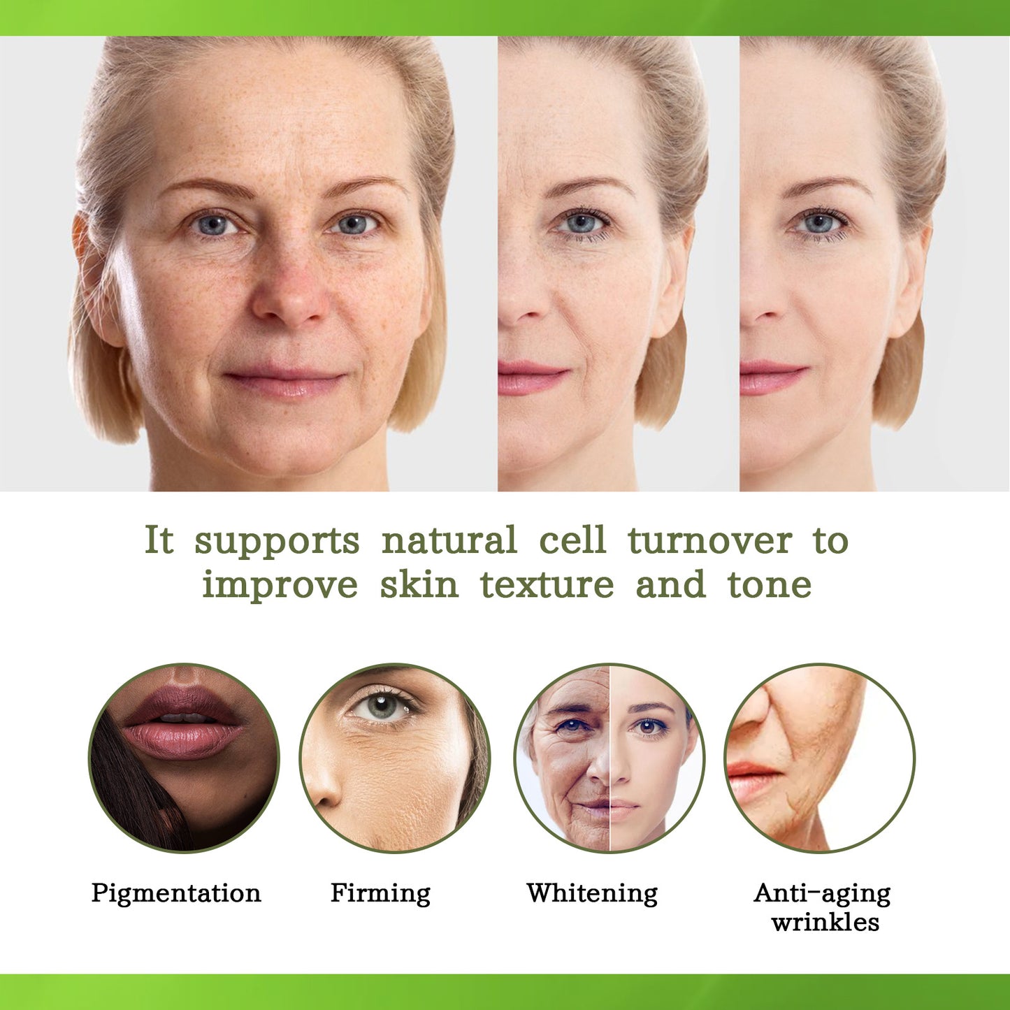OUHOE Retinol Essence fades nasolabial folds, fine lines around eyes, facial anti-wrinkle, firming, brightening and smoothing skin.