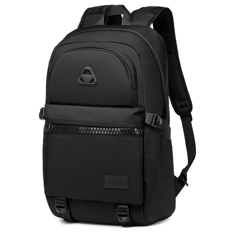 ozuko new student school bag casual men's computer bag 15.6 inch women's multi-function backpack backpack 
