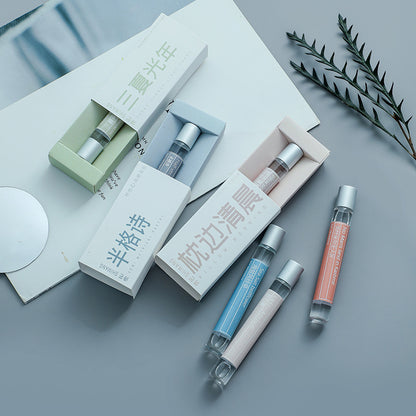 Internet celebrity popular Shimang First Love and You Roll-on Perfume Female Student Fresh Light Fragrance Body Lotion No Man's Land Roll-on Perfume 