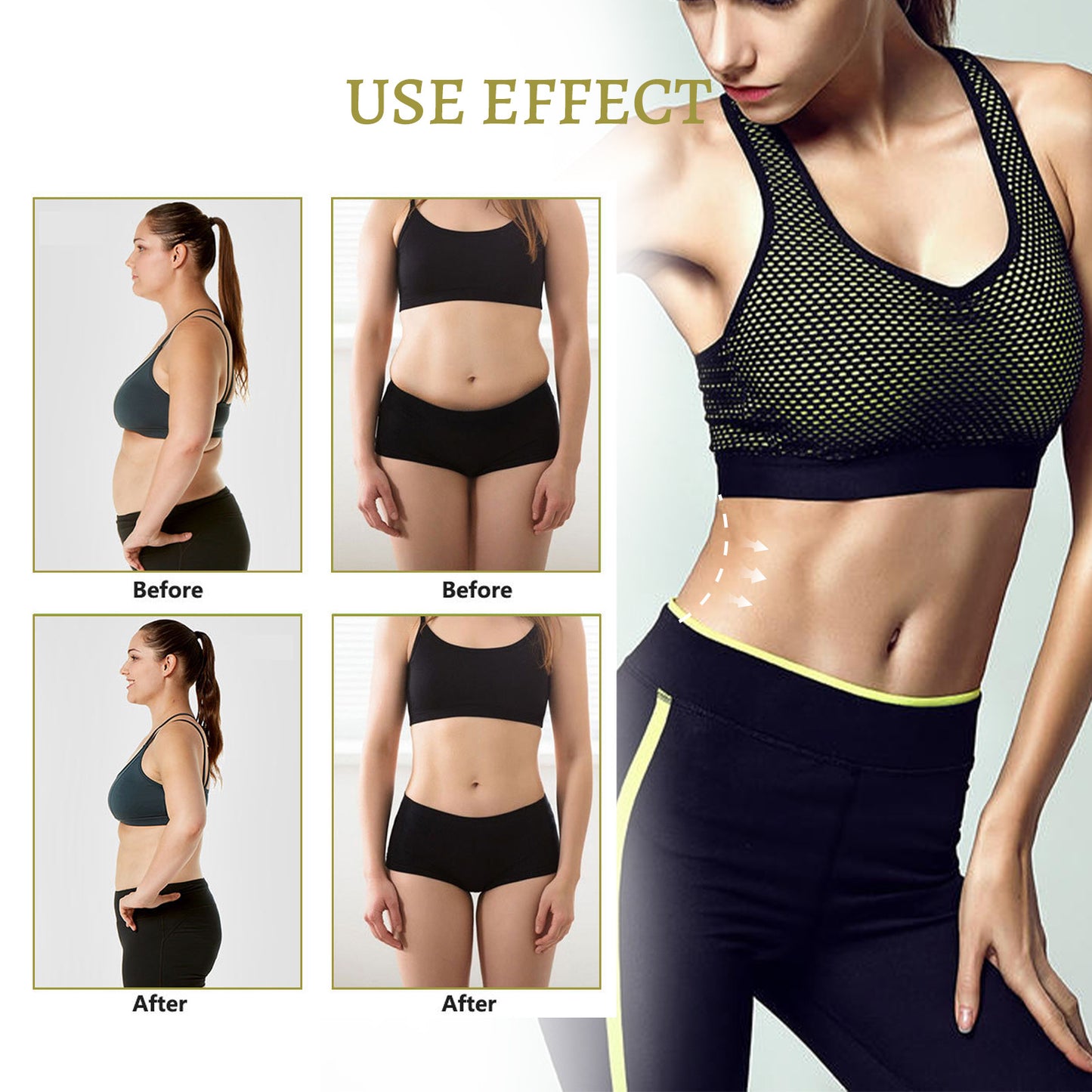 North Moon Body Sculpting Capsules Firming Legs and Belly Skin Slimming Abdominal Slimming Body Capsules 