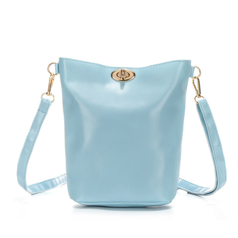 简约甜美女生手机包 ladies bags跨境女包批发时尚锁扣斜挎单肩包