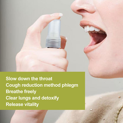OUHOE herbal repair spray, fresh breath, relieve cough, dry and itchy throat, body care oral spray 