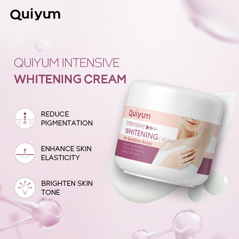 Cross-border QUIYUM Intensive Whitening Cream Underarm Cream 30g Hydrating Moisturizing Body Lotion 