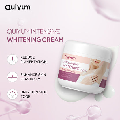 Cross-border QUIYUM Intensive Whitening Cream Underarm Cream 30g Hydrating Moisturizing Body Lotion 