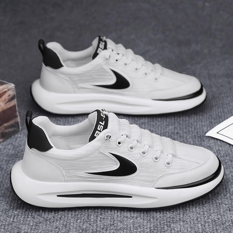 Forrest Gump shoes men's summer 2023 breathable casual all-match men's shoes sports thick-soled thin section youth old shoes board shoes 