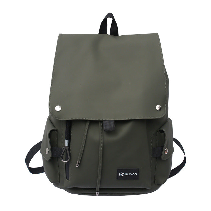 Trendy men's and women's backpacks wholesale water-repellent motorcycle large capacity large cover student school bag new backpack 
