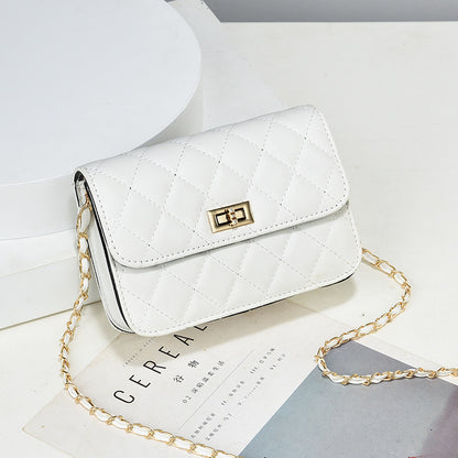 Bags for women Xiaoxiangfeng Internet celebrity new diamond chain with niche texture small square bag versatile crossbody shoulder bag for women 