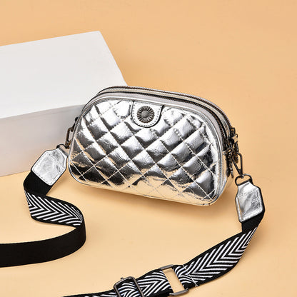 Bag wholesale women's bag dropshipping women's crossbody bag mobile phone bag coin purse bright leather brushed women's bag shoulder bag 