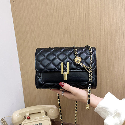 Bags for Women 2021 Autumn New Fashion Trendy Women's Bags Diamond Chain Bags Crossbody Bags Fashionable and Versatile Shoulder Bags 