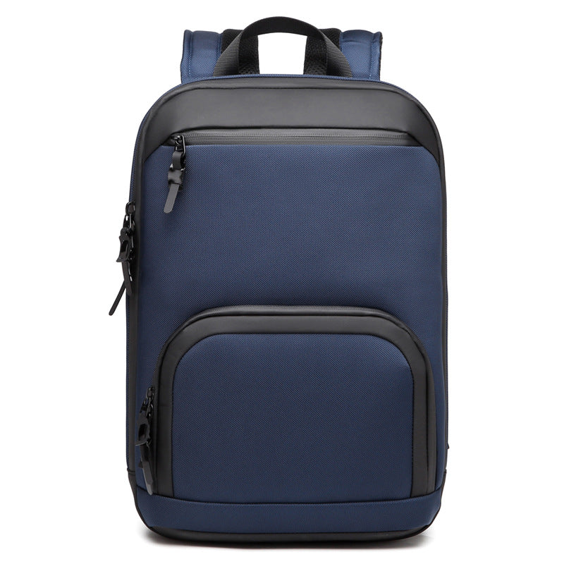 Ozuko New Korean Style Backpack Commuting Men's Business Casual Backpack Wholesale Waterproof Apple Computer Bag