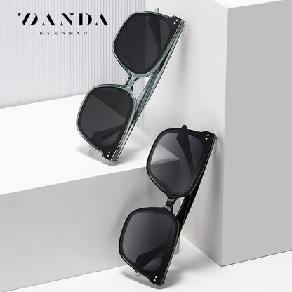 Live broadcast of the same gm sunglasses male polarized sunglasses TR7507 propionic acid pin leg big frame sunscreen sunglasses female 