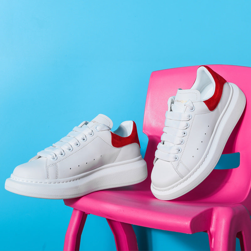 Putian shoe factory women's shoes new silk thick-soled platform shoes shock-absorbing breathable versatile couple casual sports shoes sneakers 