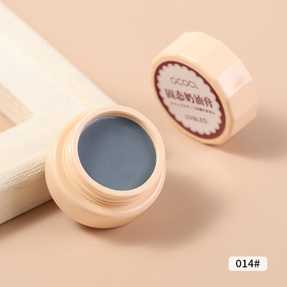 Nail polish glue Japanese-style canned mousse painted glue phototherapy removable long-lasting solid glue cream nail polish