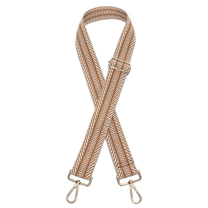 Bag universal strap new cross-border wide shoulder strap embroidered single shoulder strap bag shoulder strap women's bag accessories adjustable shoulder 