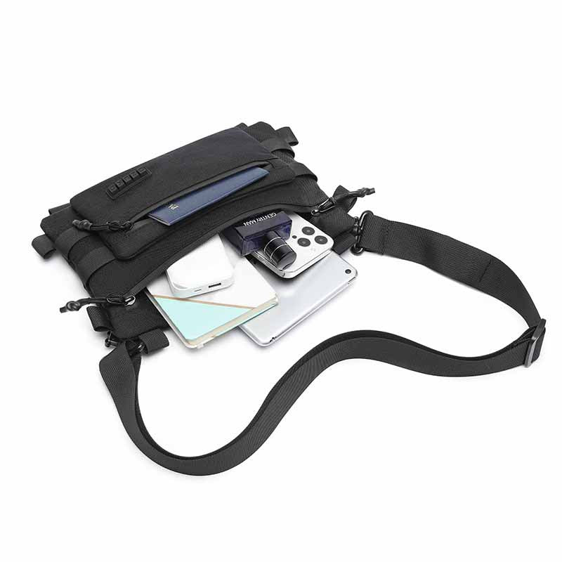 New men's shoulder bag casual waterproof men's small shoulder bag trendy sports bag men's crossbody bag high-end 